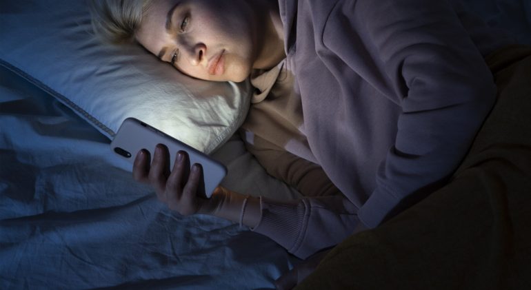 adult-suffering-from-social-media-addiction Can parents cause mental illness